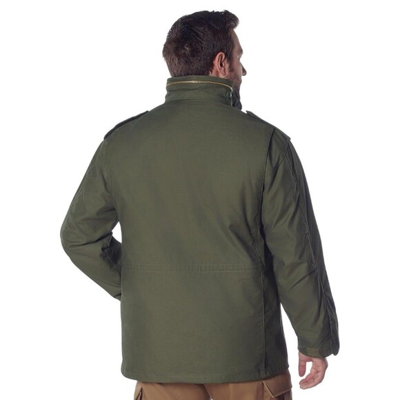Rothco Men Medium M65 Field Jacket Ultra Force Olive Drab Army Tactical USA NEW - Picture 2 of 16
